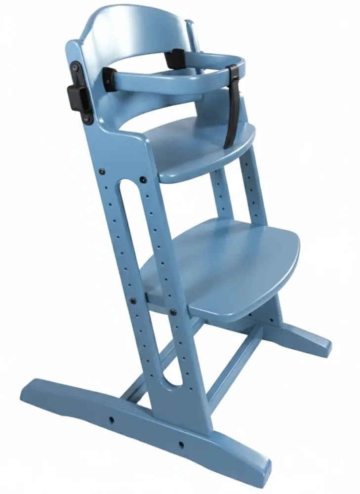 Baby Dan Rostoucí dřevěná židlička DanChair Blue