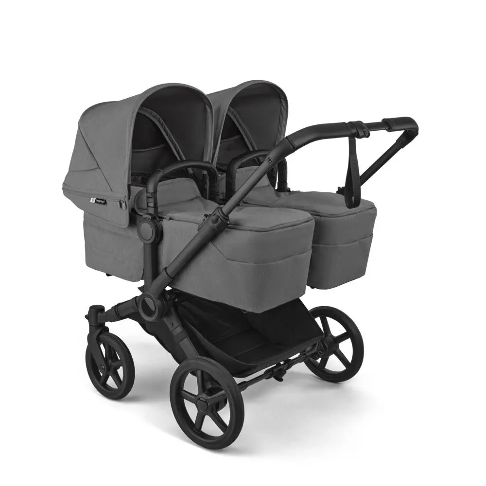 Bugaboo Donkey 6 Twin - Black/Moon Grey