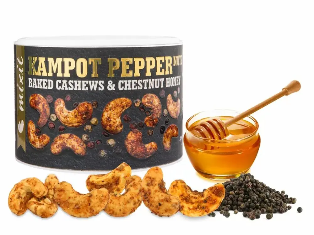 MIXIT Oříšky z pece kampotský pepř a med 160 g