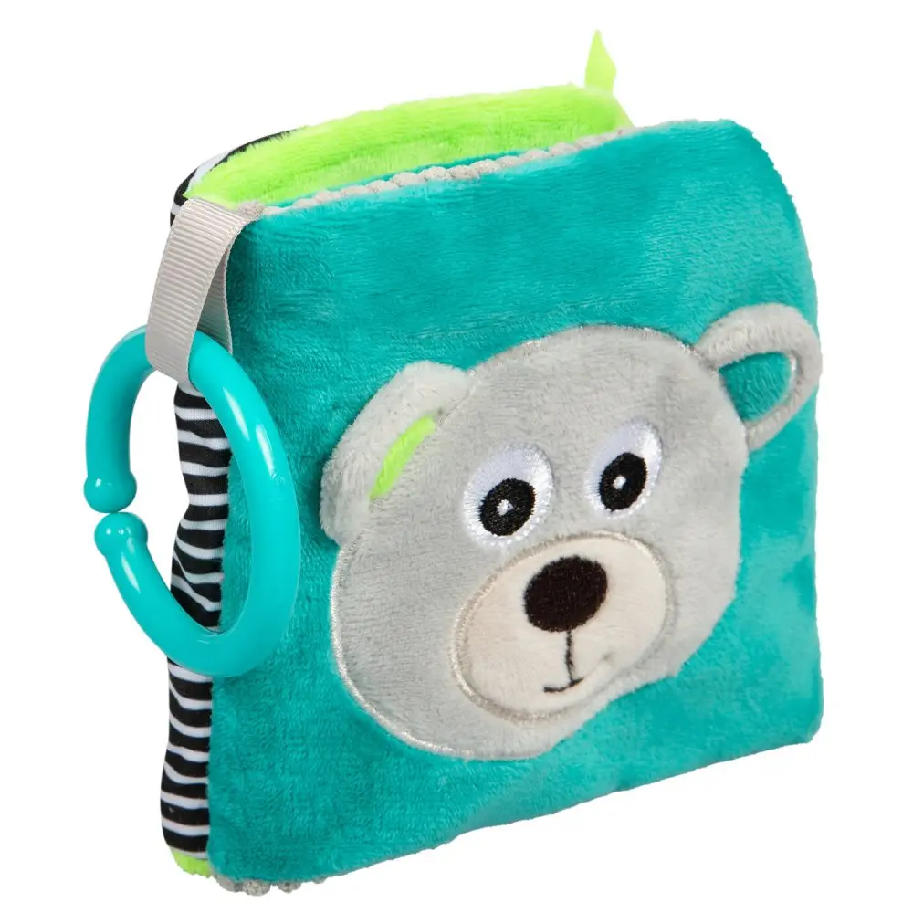 Canpol babies Plyšová knížka Medvídci, šedá