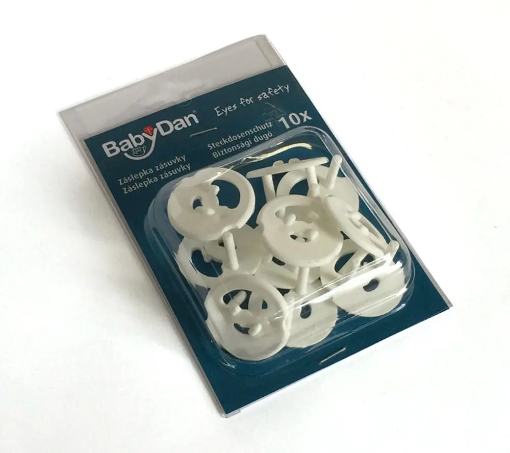BabyDan Ochrana do elektrických zásuvek 10ks