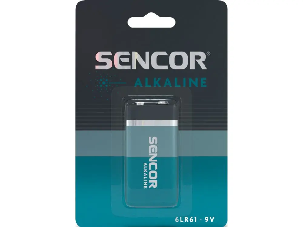 Sencor baterie SBA 6LR61 1BP 9V Alkaline