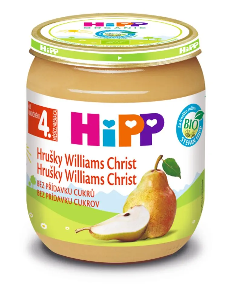 HiPP Hrušky Williams Christ BIO 4/6m 125g