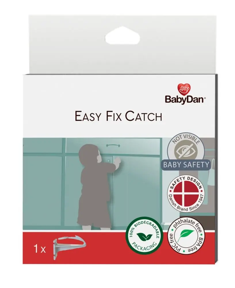 BabyDan univerzální uzávěr lepící Easy Fix Catch, BIO