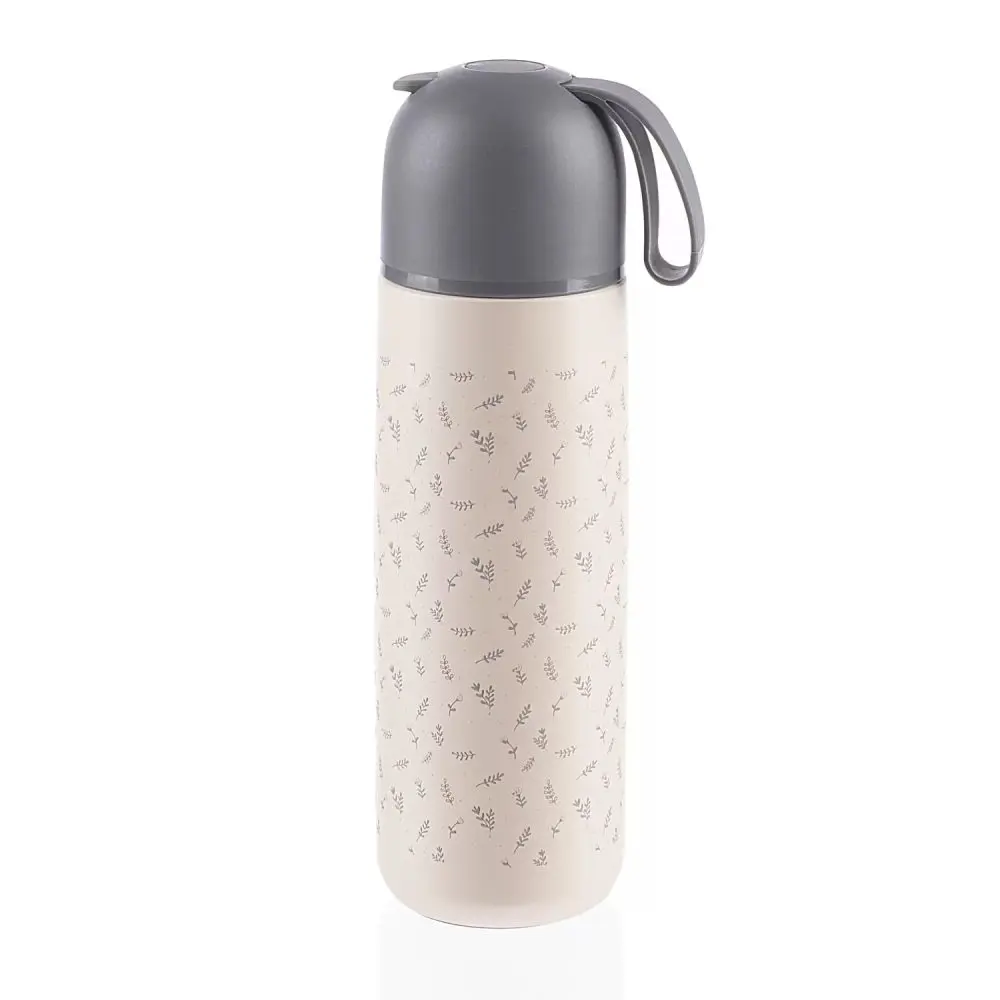 ZOPA Termoska na tekutiny se silikonovým držákem 400ml - Flowers