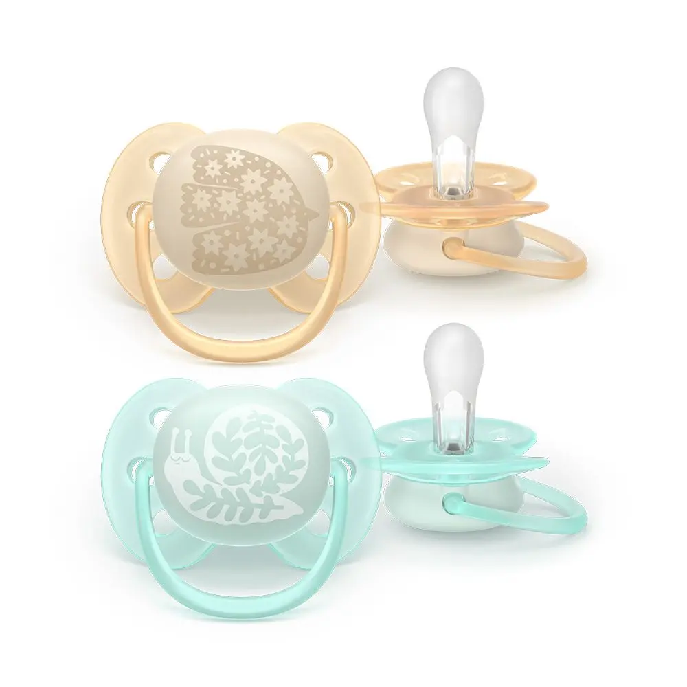Philips AVENT Šidítko Ultrasoft Premium neutral 0-6m obrázek, 2 ks - Philips AVENT Šidítko Ultrasoft Premium neutral 0-6m obrázek, 2 ks