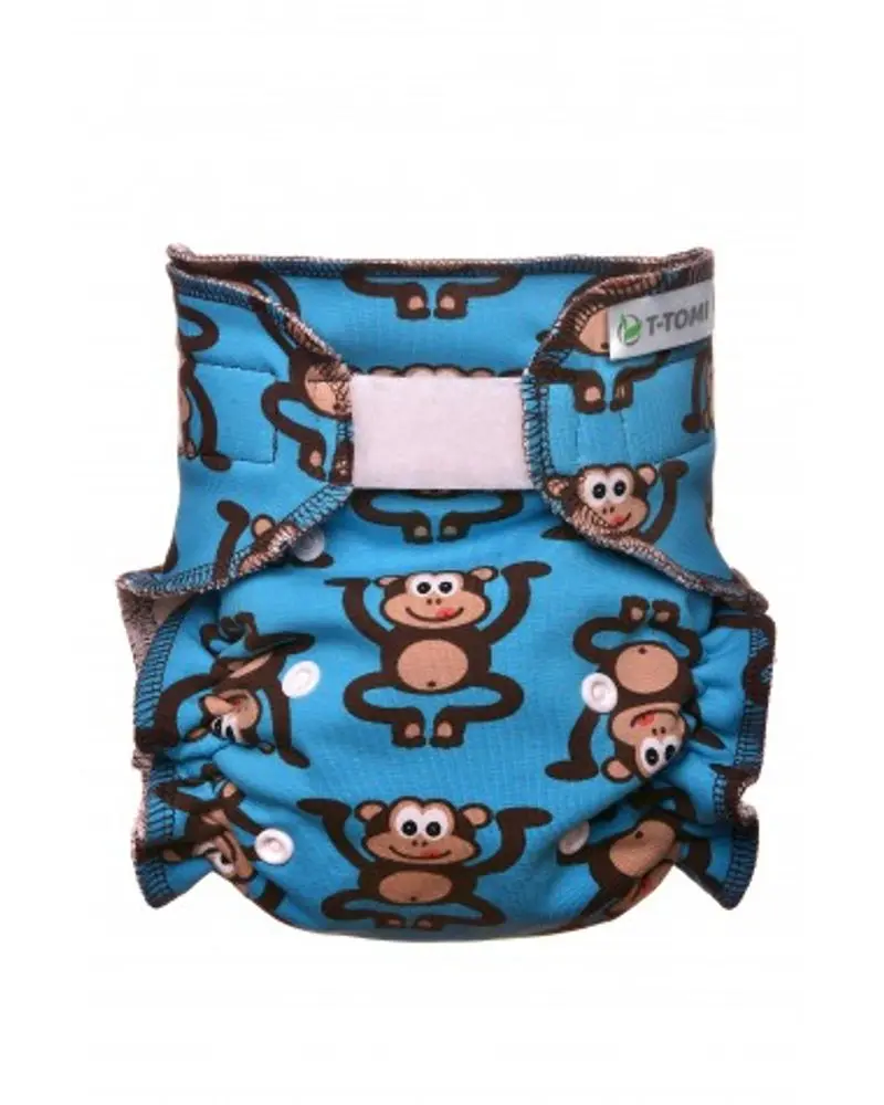 T-Tomi Kalhotková plena - set suchý zip - monkies