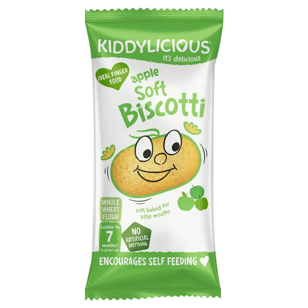 Kiddylicious sušenky měkké - jablečné 20g