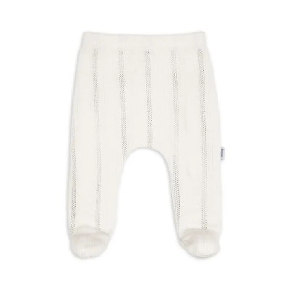 LODGER Tepláčky novorozenecké Pointelle Cream vel. 50