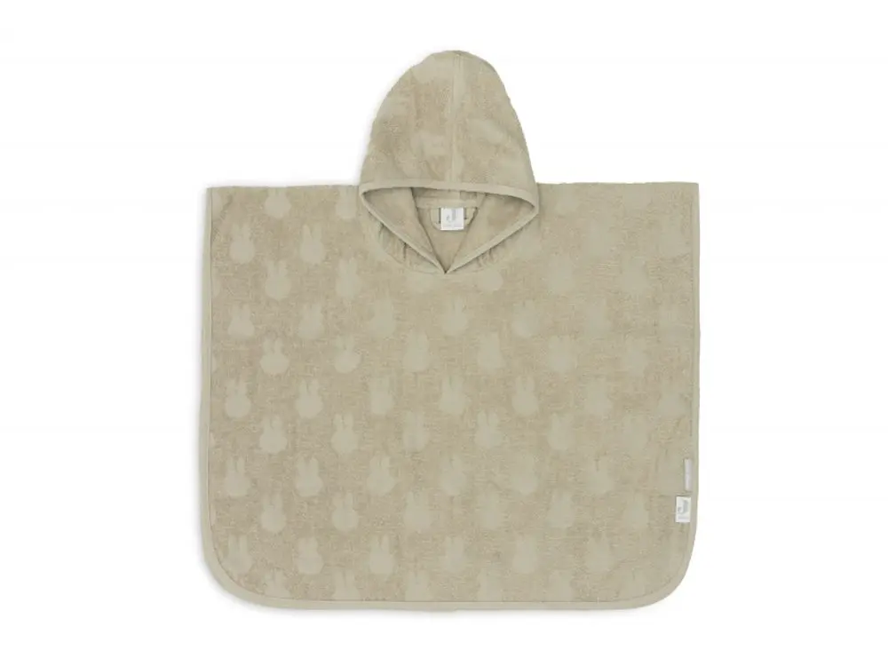 Jollein Osuška pončo Miffy Olive Green
