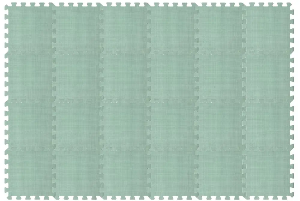 Rialto Baby Hrací podložka puzzle Light Green 180x120cm
