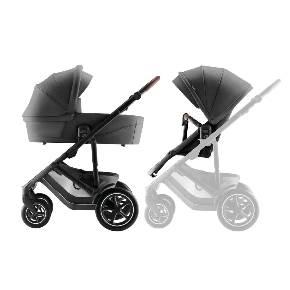 BRITAX-RÖMER Set kočárek Smile 5Z + hluboká korba Style - Mineral Grey