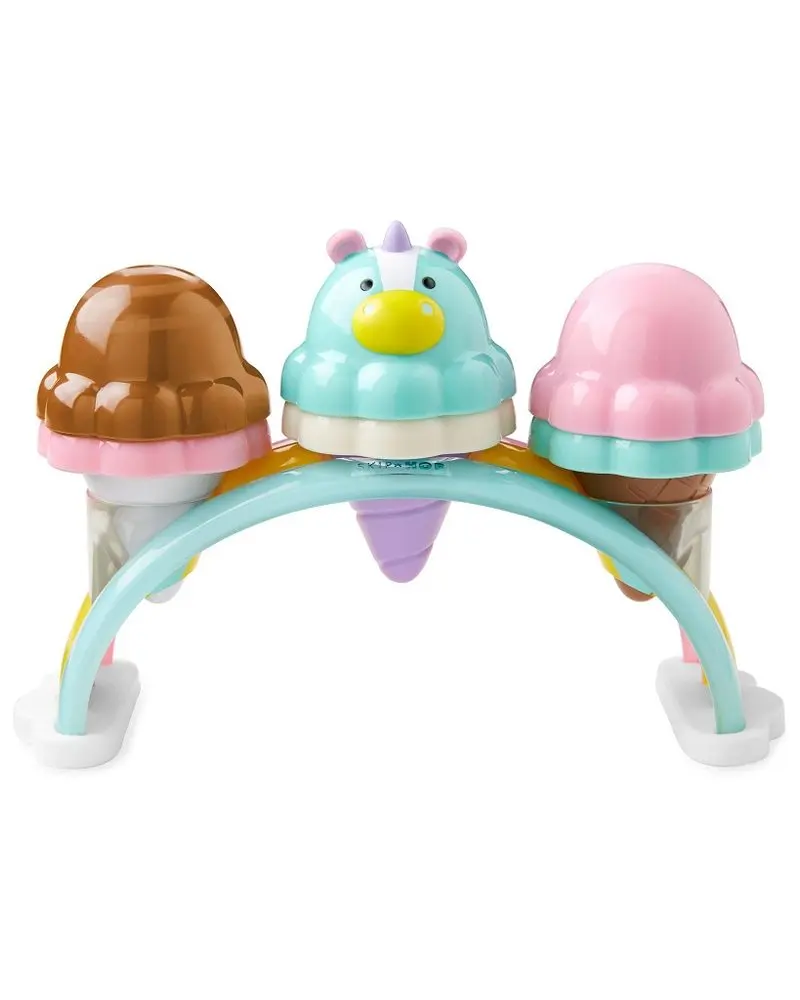Skip Hop Zoo Zmrzlinová souprava stohovací s měnícími se barvami Sweet Scoops 2r +