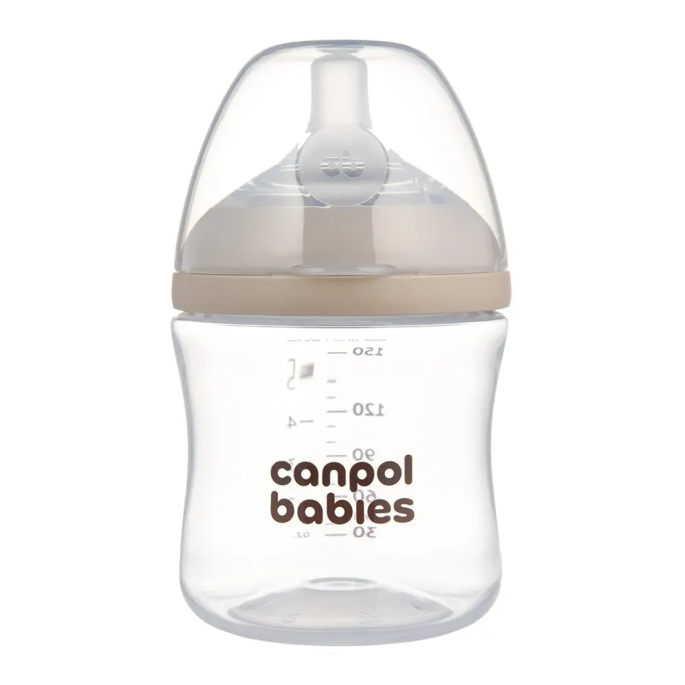 CANPOL BABIES Láhev antikoliková Natural shape 150ml
