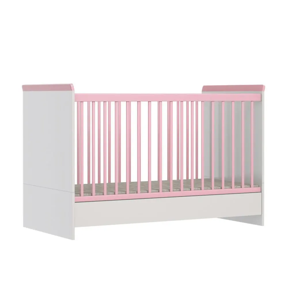 Faktum Emily Powder Variabilní postýlka 70x140 cm - včetně lišty, bez stahovací bočnice