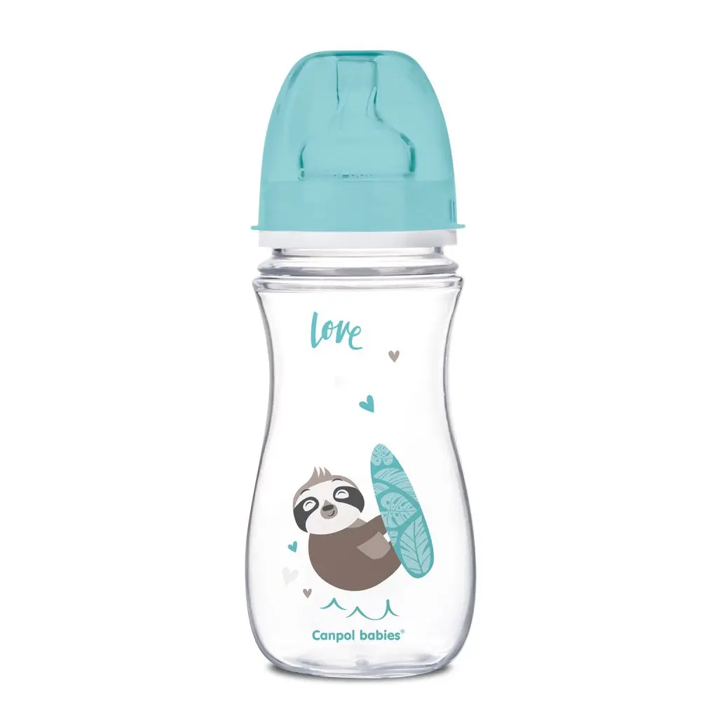 Canpol babies Láhev se širokým hrdlem EXOTIC ANIMALS 300ml -