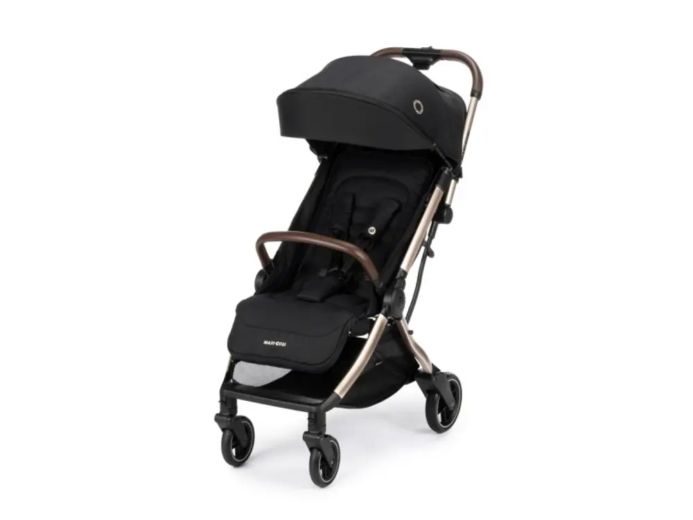 Maxi-Cosi Eva 3 kočárek Essential Black Champagne