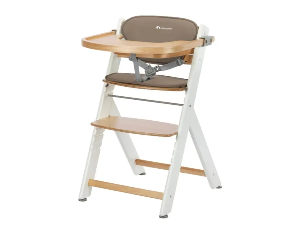 Bebeconfort Timba židlička rostoucí Light Wood s podložkou