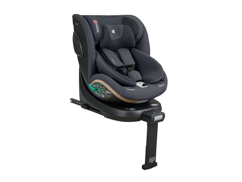 KikkaBoo Autosedačka 40-150 cm i-Twist i-SIZE Grey