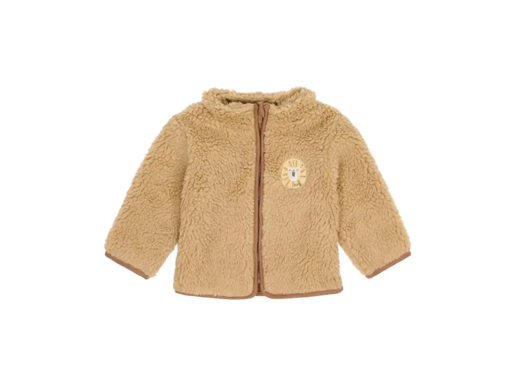 Little Dutch Kabátek Teddy Warm Taupe vel. 92