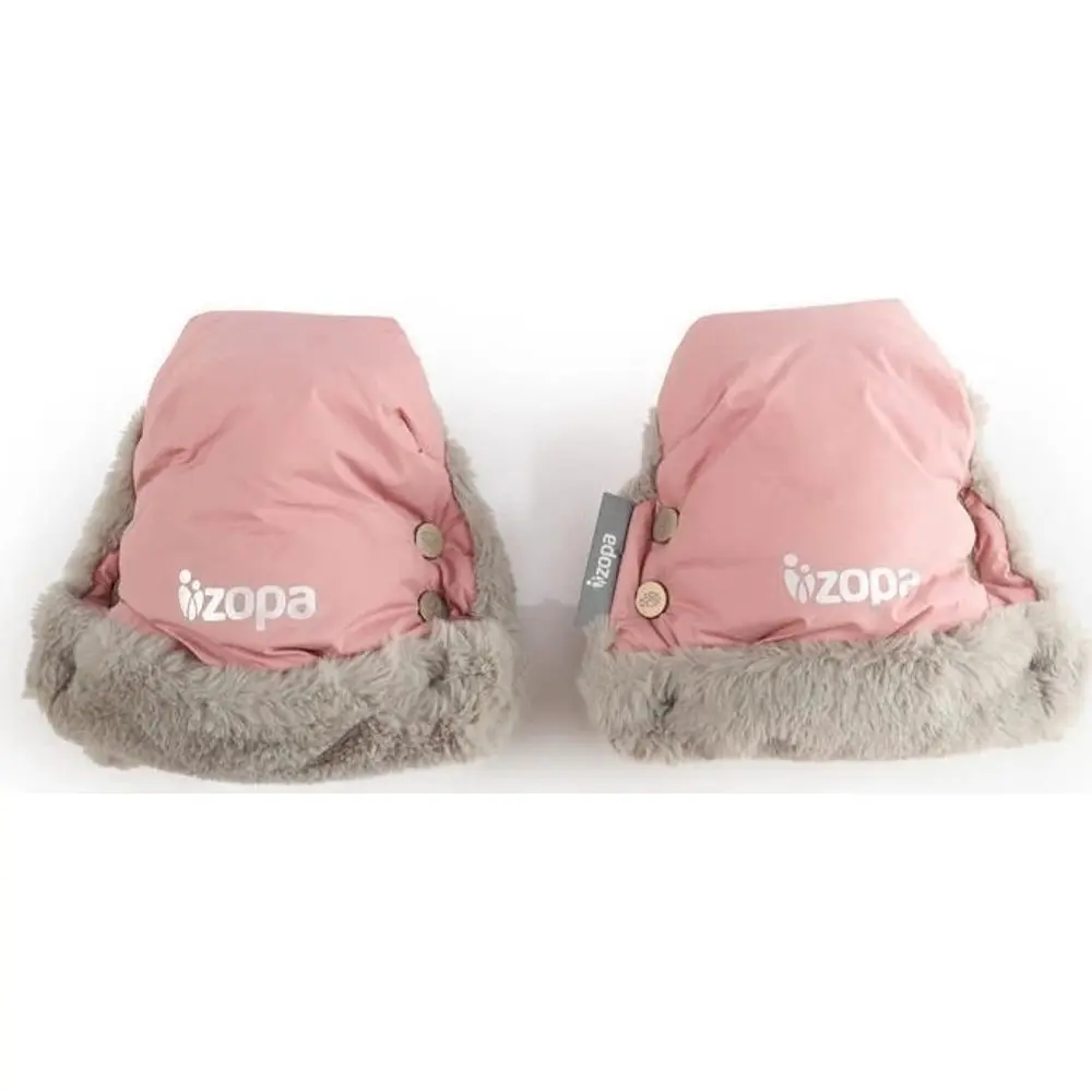 Zimní rukavice Fluffy 2, Starorůžová
