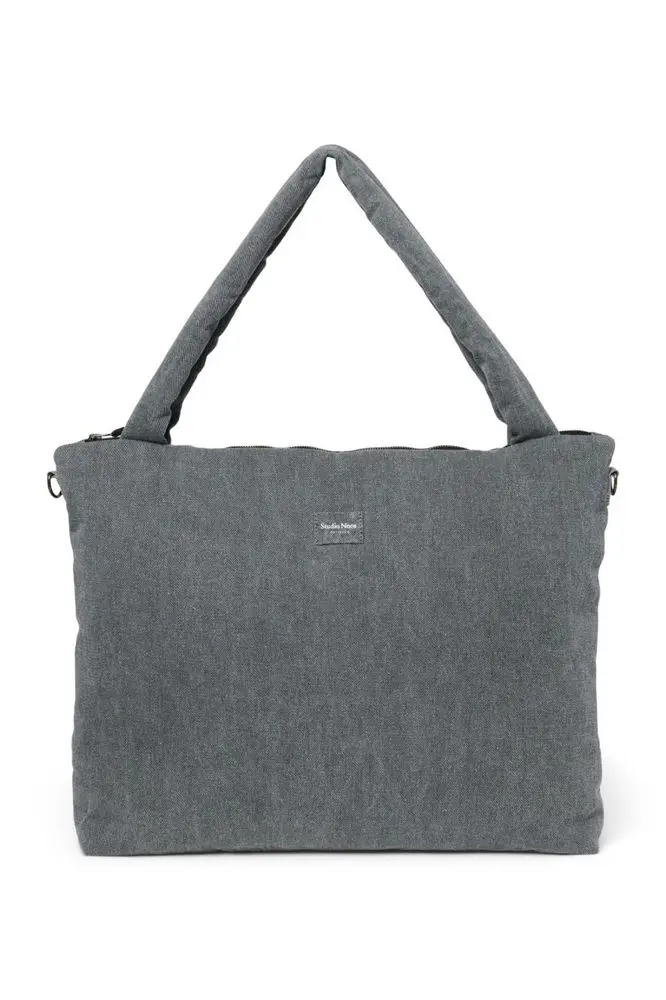 Studio Noos Denim DIAPER BAG přebalovací taška Grey