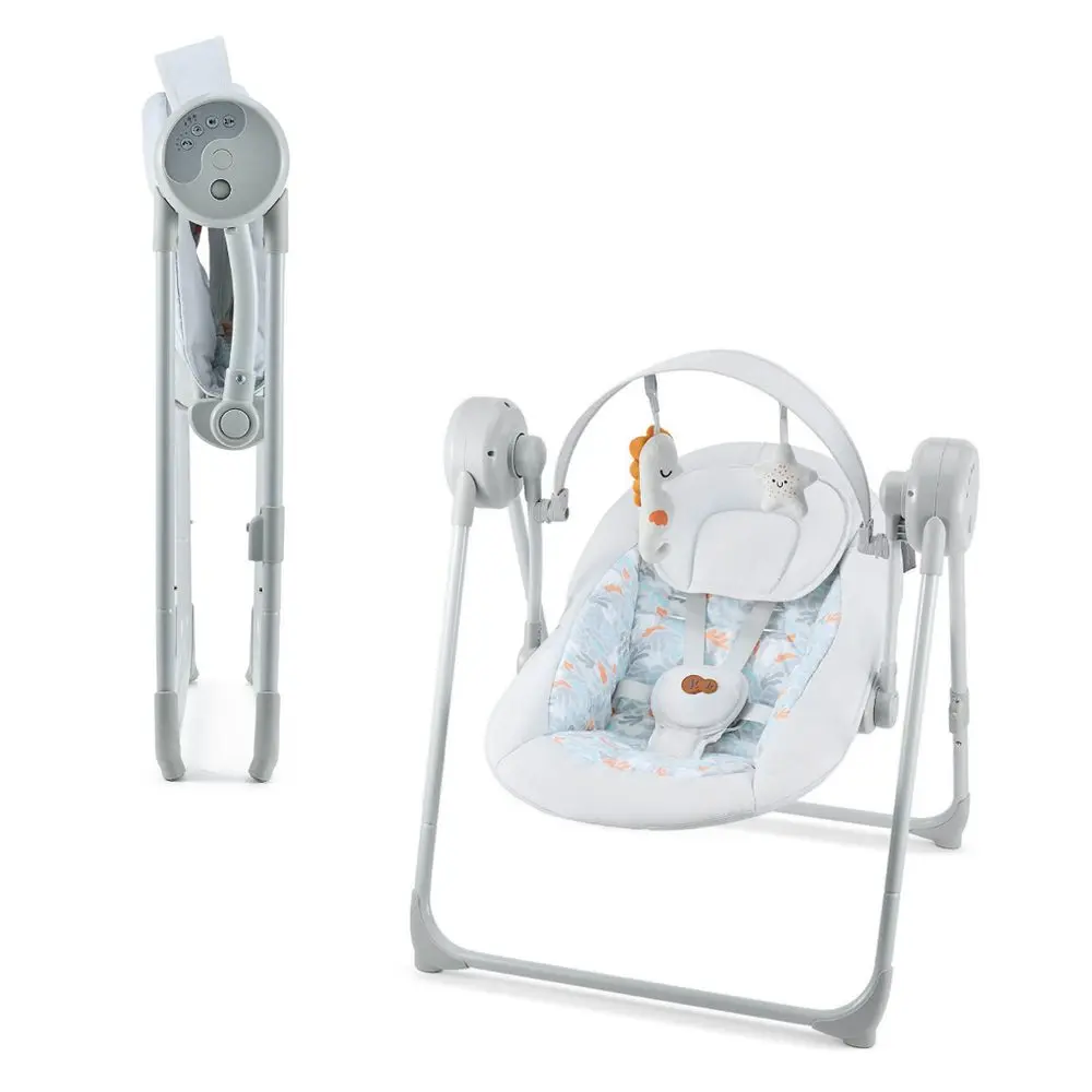 KINDERKRAFT Houpačka Swingee Beige - KINDERKRAFT Houpačka Swingee Grey