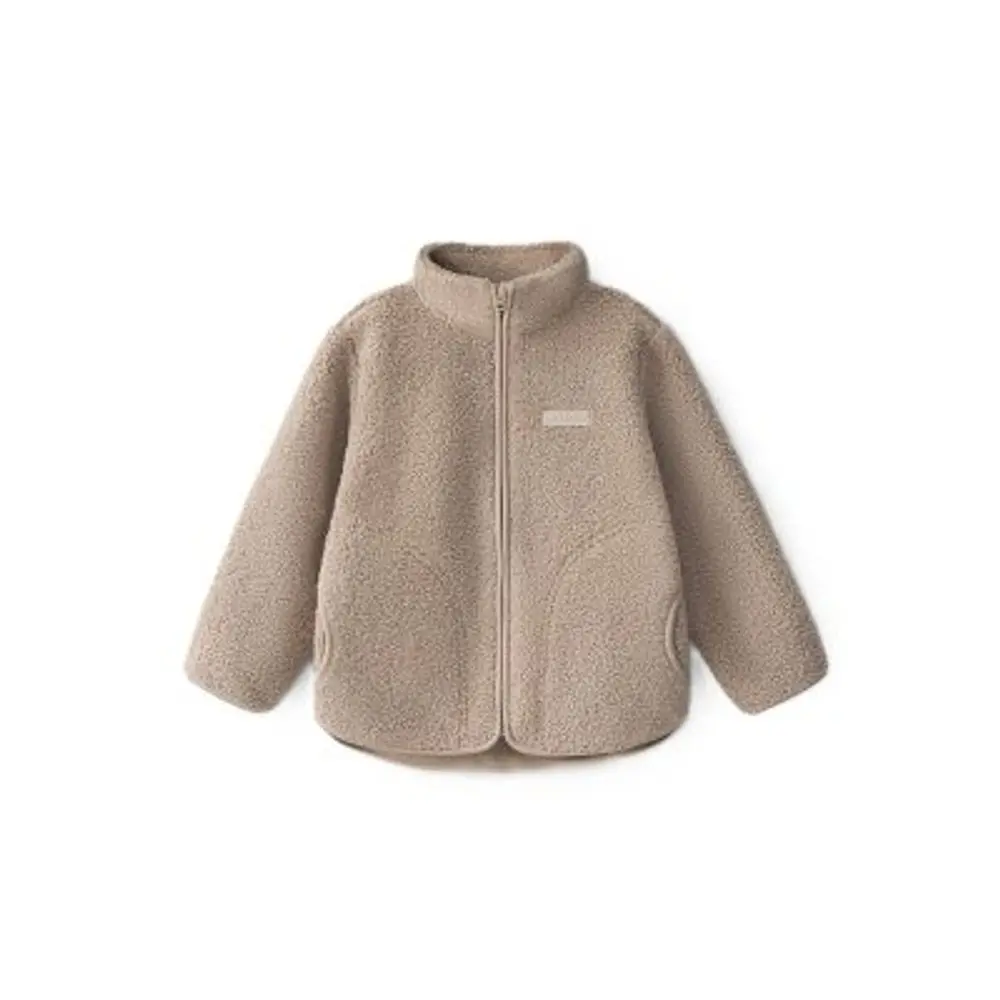 LEOKID Fleecová bunda Theo Almond Milk vel. 110