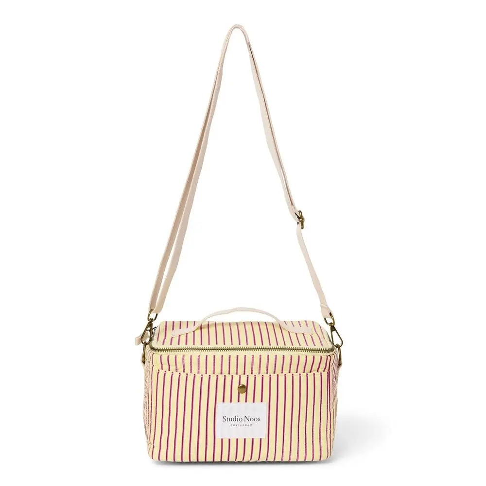 Studio Noos Poplin Coller bag kabelka Butter Yellow Striped
