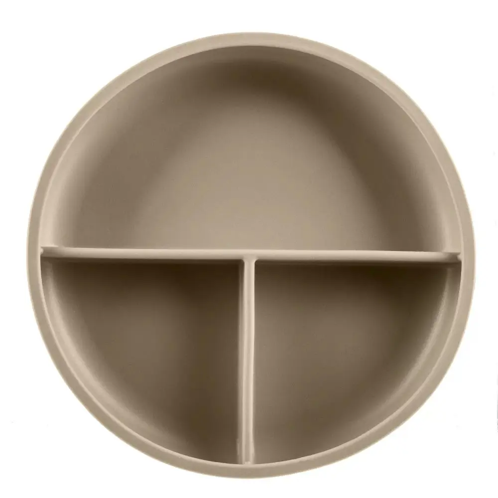 ZOPA Silikonový dělený talířek s přísavkou - Sand Beige