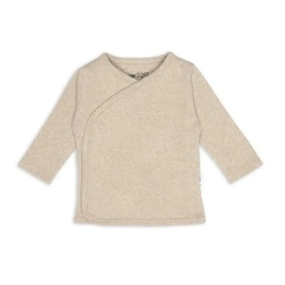 LODGER Zavinovací kabátek Melange Beige vel. 68