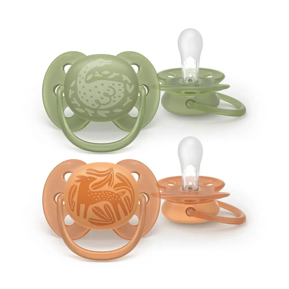 Philips AVENT Šidítko Ultrasoft Premium neutral 18+m obrázek, 2 ks - Philips AVENT Šidítko Ultrasoft Premium