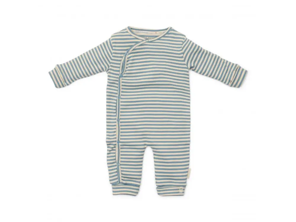 Little Dutch Overal Stone Blue Stripe vel. 74