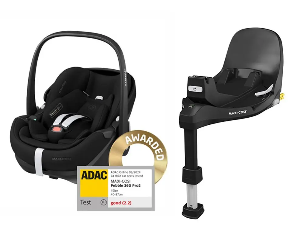 Maxi-Cosi Pebble 360 Pro 2 autosedačka Twillic Black + základna FamilyFix 360 Pro