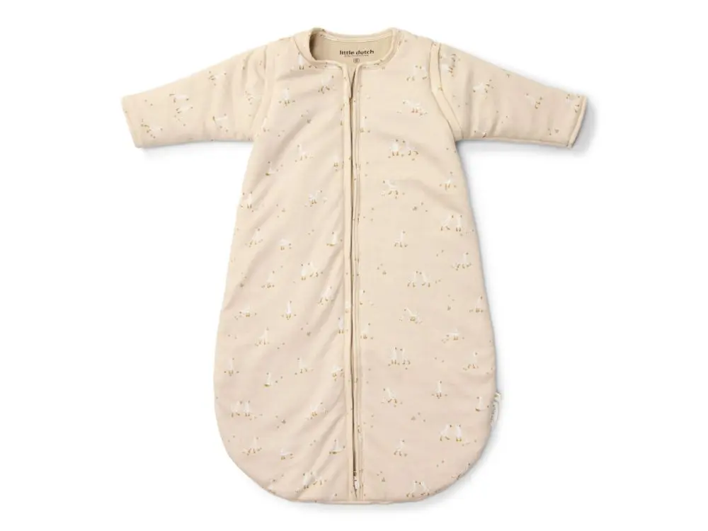 Little Dutch Spací pytel s oddělitelnými rukávy 70 cm Husa Newborn Naturals