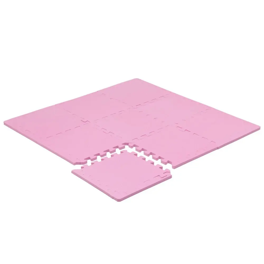Rialto Baby Hrací podložka puzzle s okrajem Pink 92x92 cm