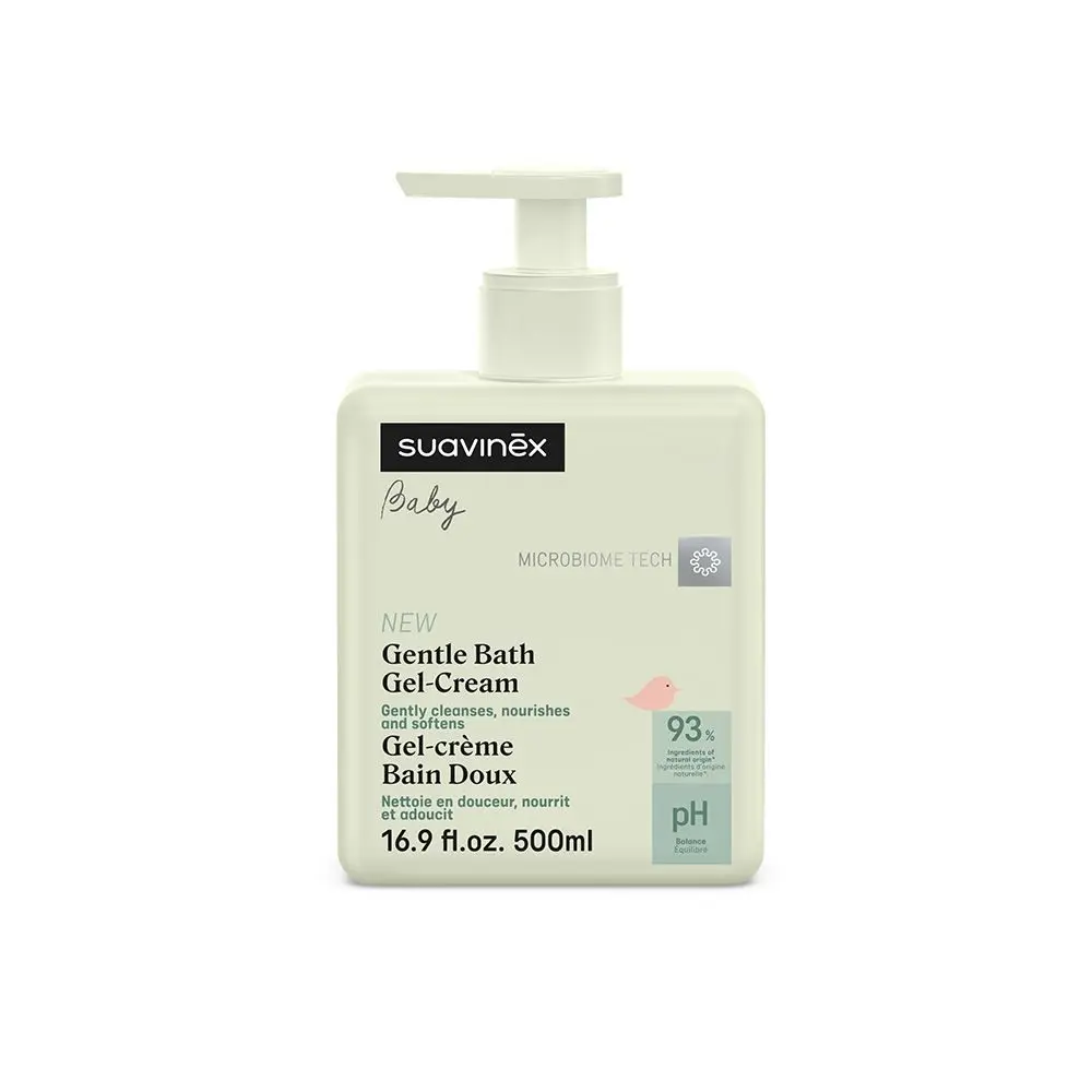 Suavinex jemný koupelový krémový gel 500 ml
