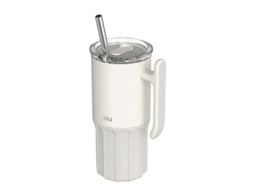 Quokka Nerezový termohrnek s brčkem Umi Ivory 720 ml
