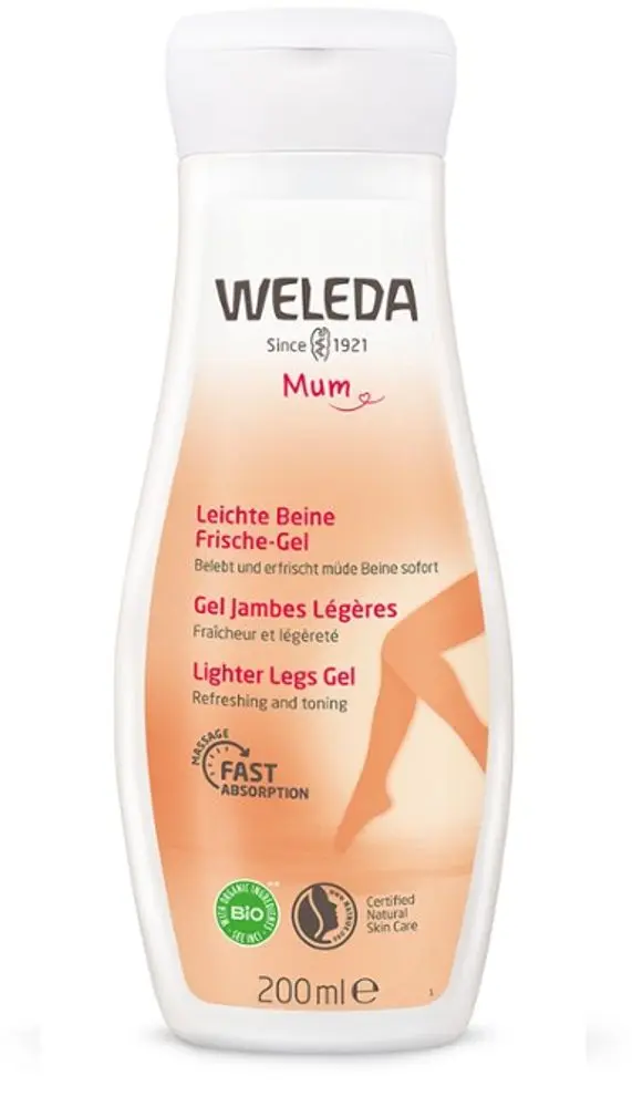 WELEDA Mum Gel pro úlevu unaveným nohám 200ml