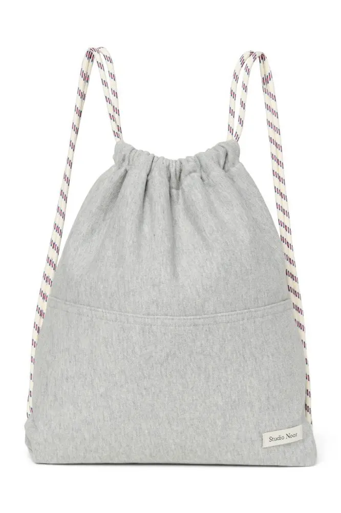 Studio Noos Jersey sportovní taška Grey Melange