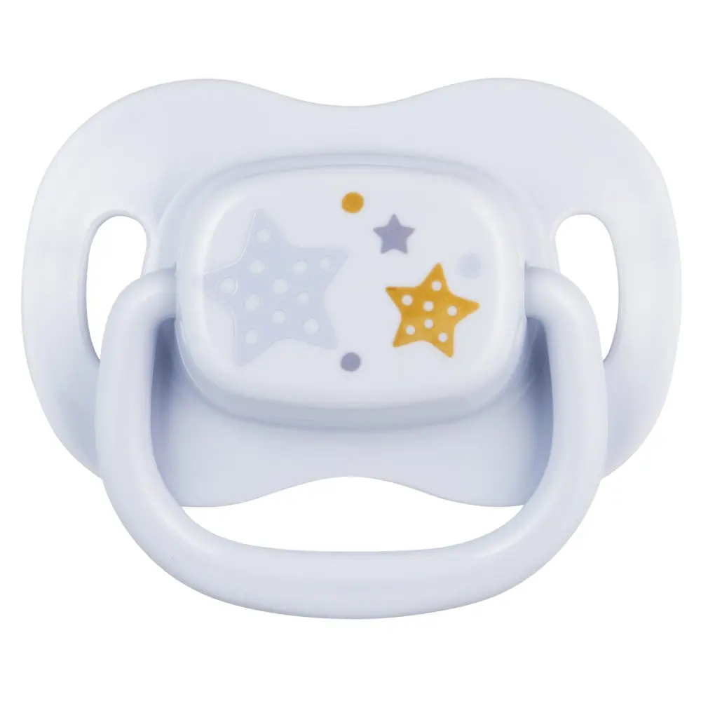 Canpol babies Dudlík silikonový symetrický NEWBORN BABY 6-18m modrý