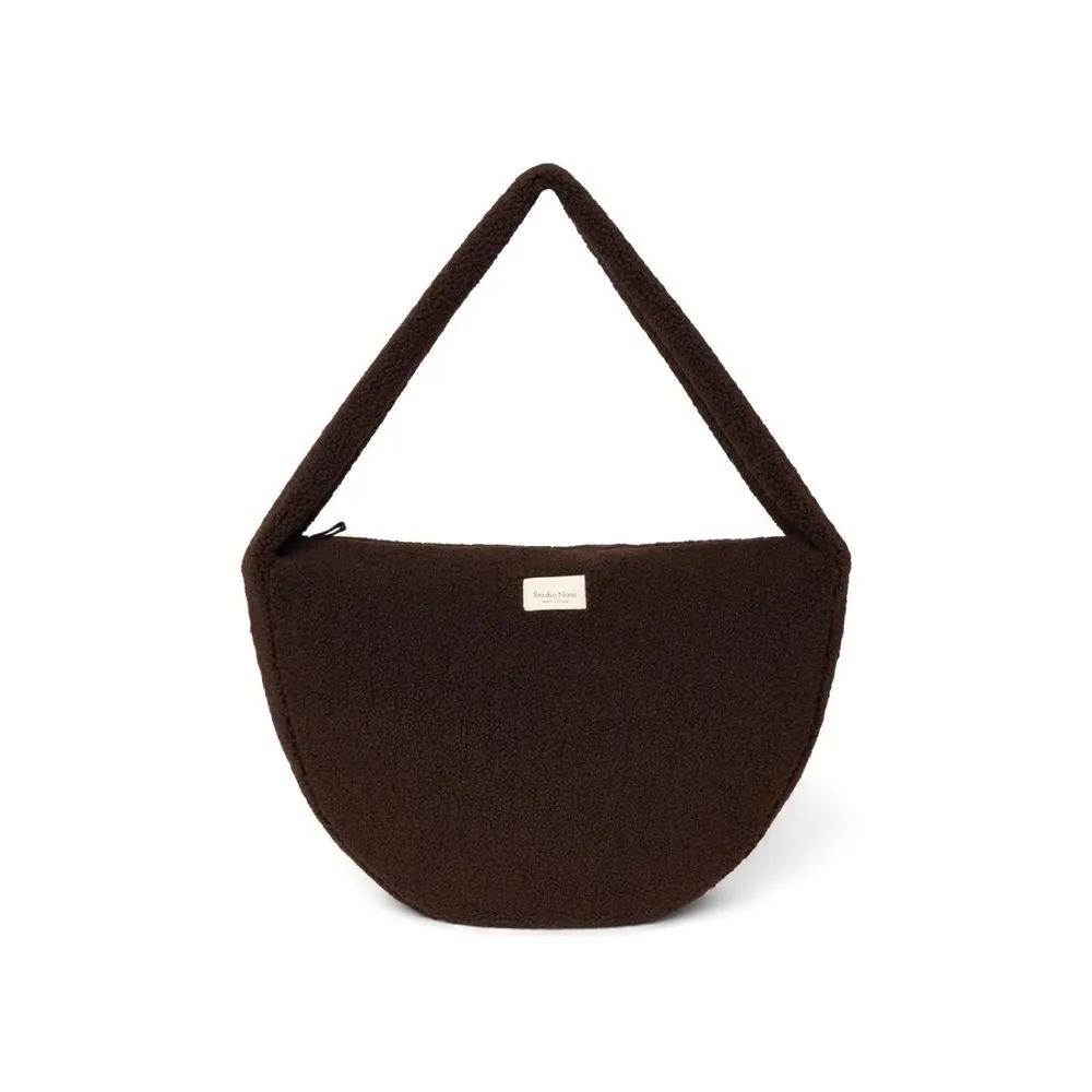 STUDIO NOOS Taška Cross Body Teddy - Chocolate