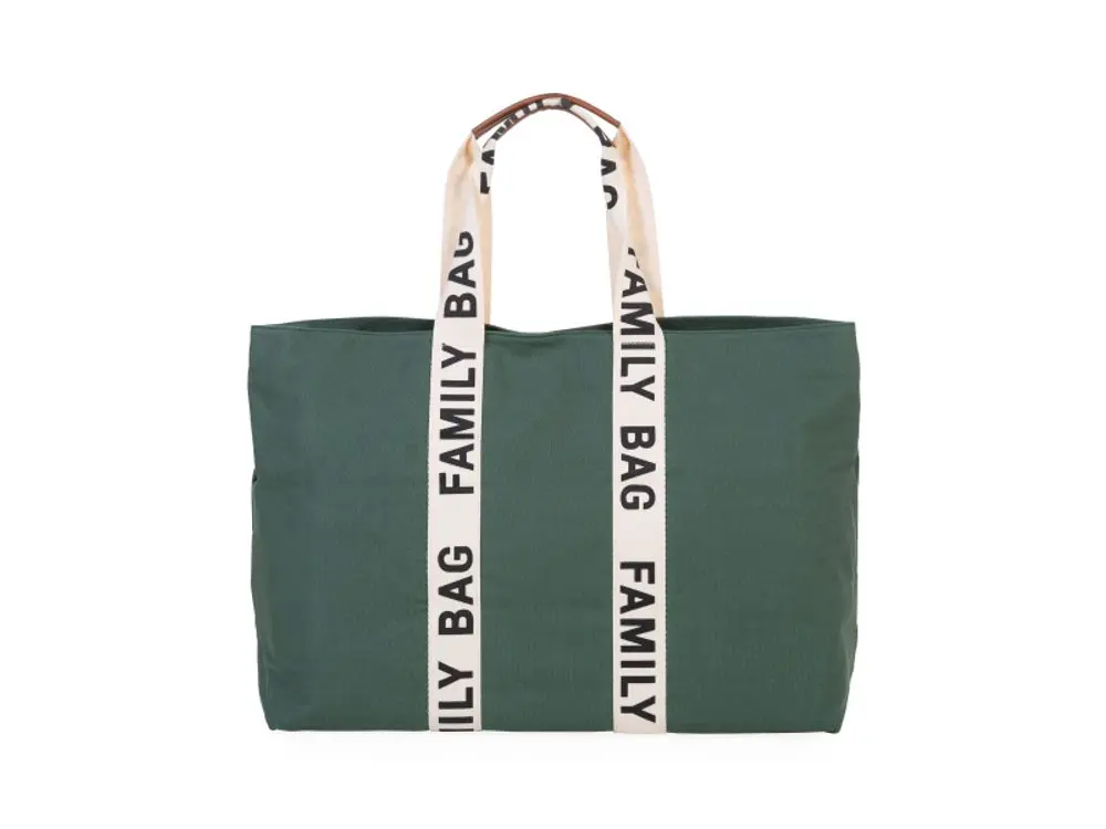 Childhome Cestovní taška Family Bag Canvas Green