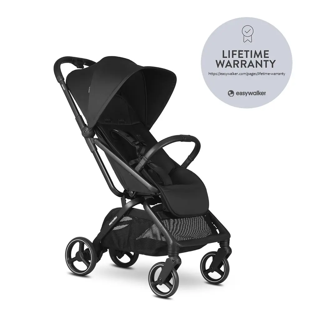 EASYWALKER Kočárek sportovní Rockey M - Pure Black