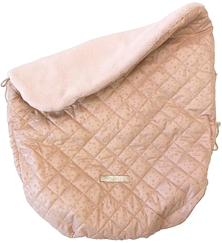 PINKIE zateplená stahovací deka Soft Pink Dots