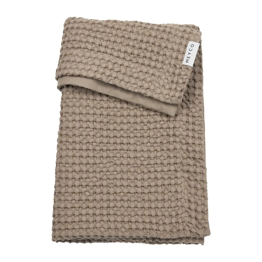 Meyco Deka Waffle bavlna - Taupe