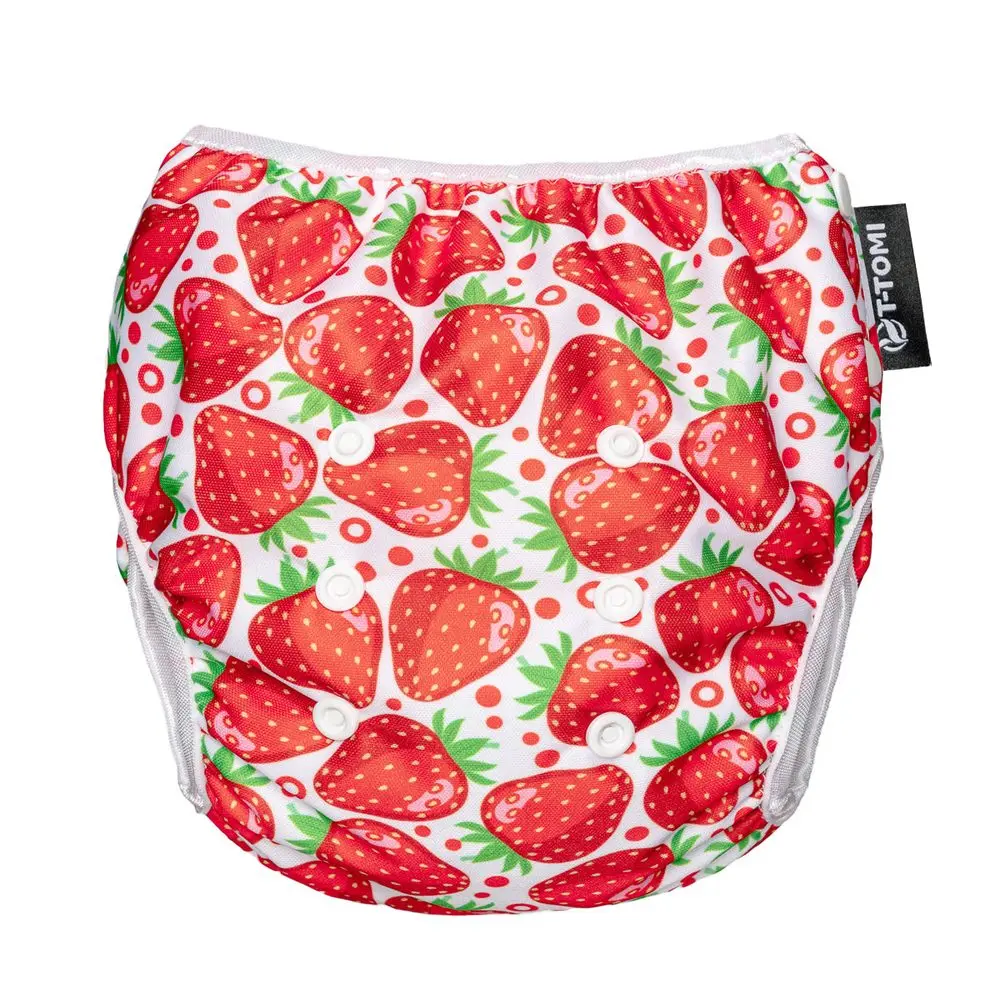 T-TOMI Plenkové plavky Strawberries