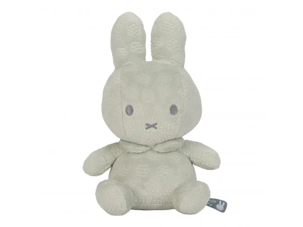 Little Dutch Králíček Miffy Green Flower 20 cm