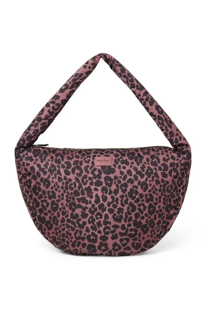 STUDIO NOOS Taška Cross body Puffy - Red Leopard