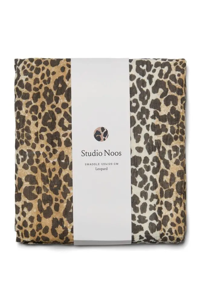 Studio Noos SWADDLE ZAVINOVAČKA Print Large Leopard